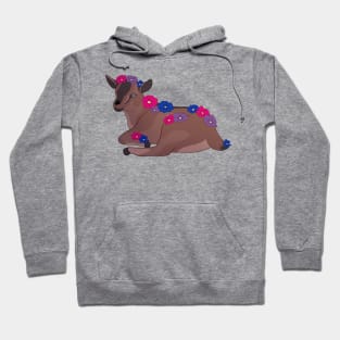 Bisexual Pride Baby Goat Kid Hoodie